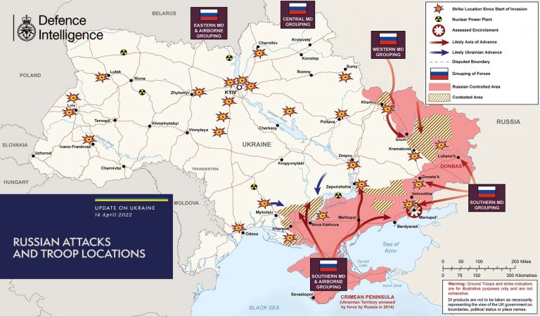 Гарячі точки війни: основні напрямки дій ворога 15 квітня (МАПА) 7 FQUVm1tXIAMaPtc