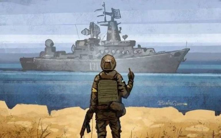 З полону звільнили справжнього автора фрази про російський корабель