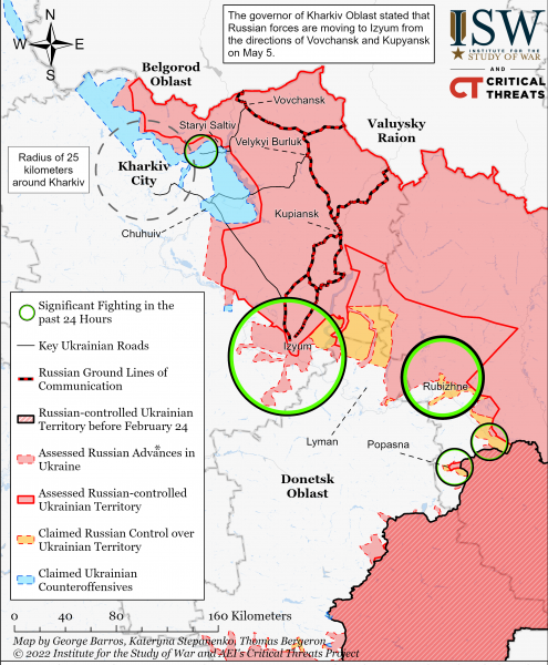 Kharkiv Battle Map Draft May 62022
