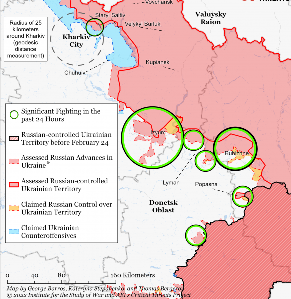 Kharkiv Battle Map Draft May 82022