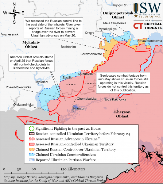Kherson Mykolaiv Battle Map Draft May 212022