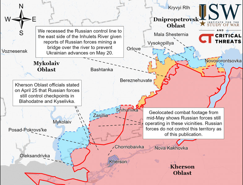 Kherson Mykolaiv Battle Map Draft May 232022
