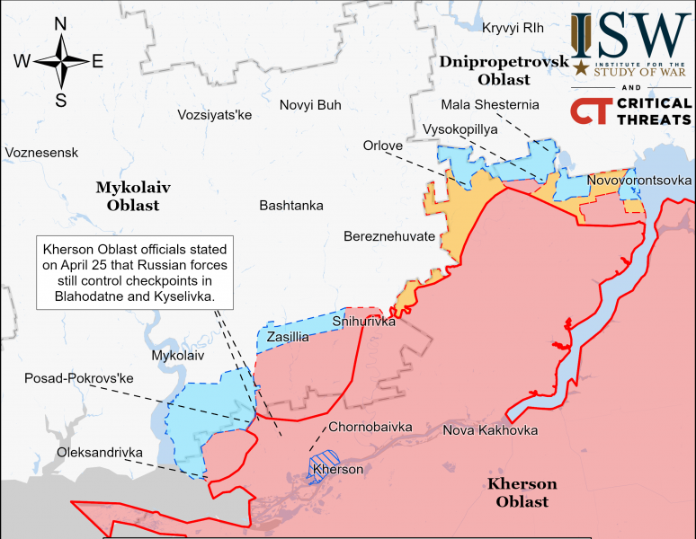 Kherson and Mykolaiv Battle Map Draft May 122022