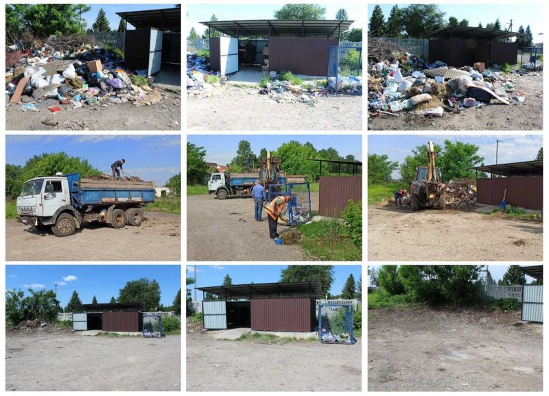 У Тисмениці комунальники знову прибирали сміття за "недобросовісними" мешканцями (ФОТО)