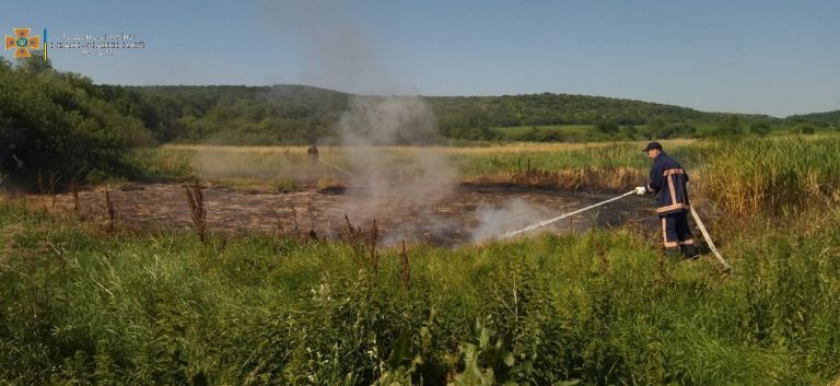 У Конюшках на Прикарпатті горів торф: гасили пожежу 7 рятувальників (ФОТО) 7 У Конюшках на Прикарпатті горів торф: гасили пожежу 7 рятувальників (ФОТО)