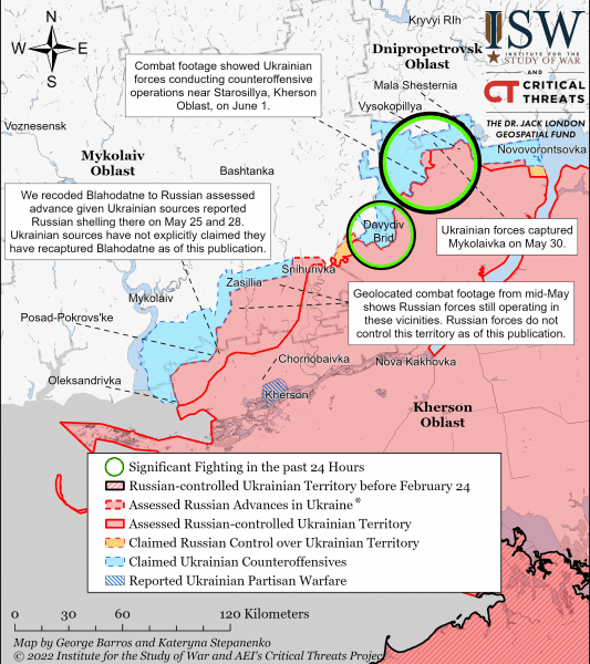 Kherson Mykolaiv Battle Map Draft June 32022