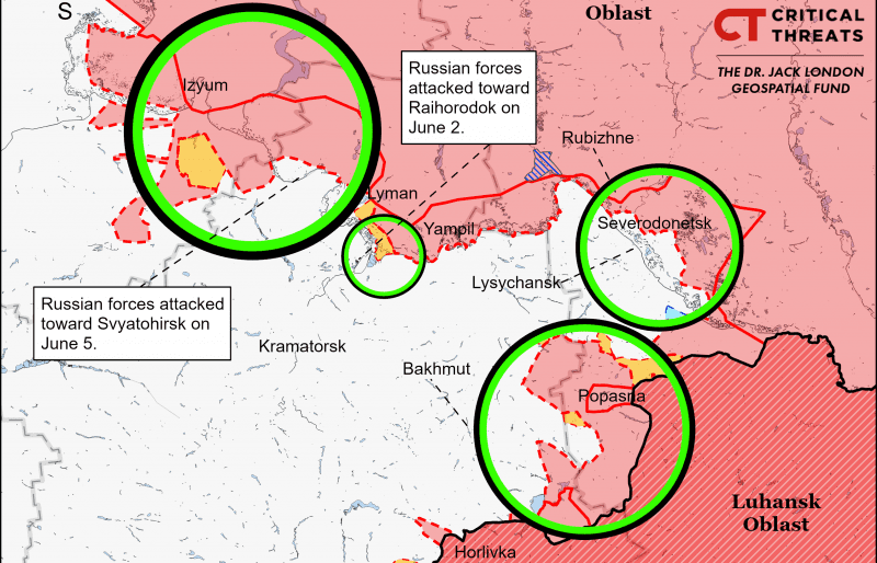Luhansk Battle Map Draft June 06 2022