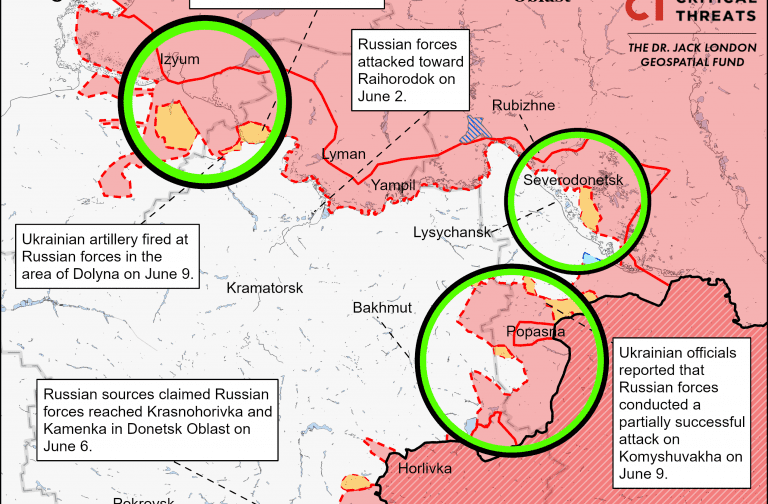 Luhansk Battle Map Draft June 92022