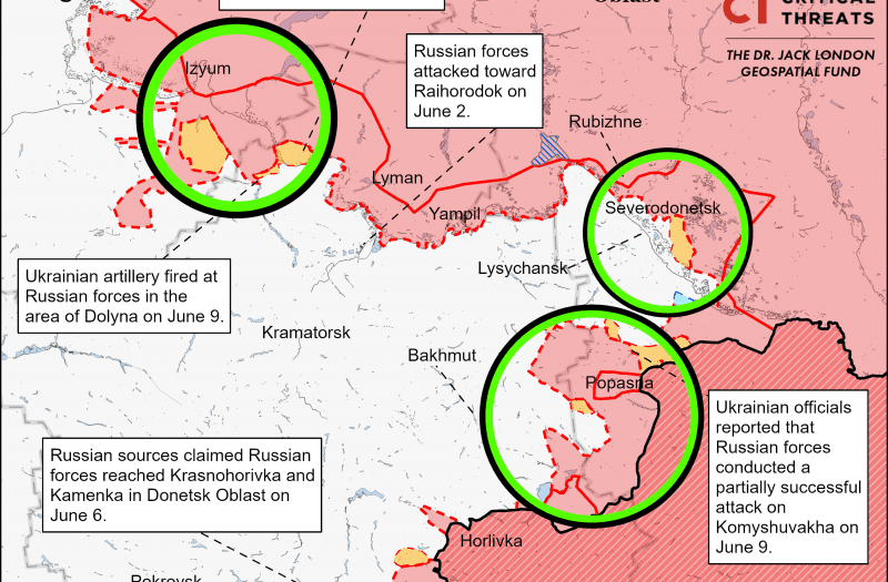 Luhansk Battle Map Draft June 92022