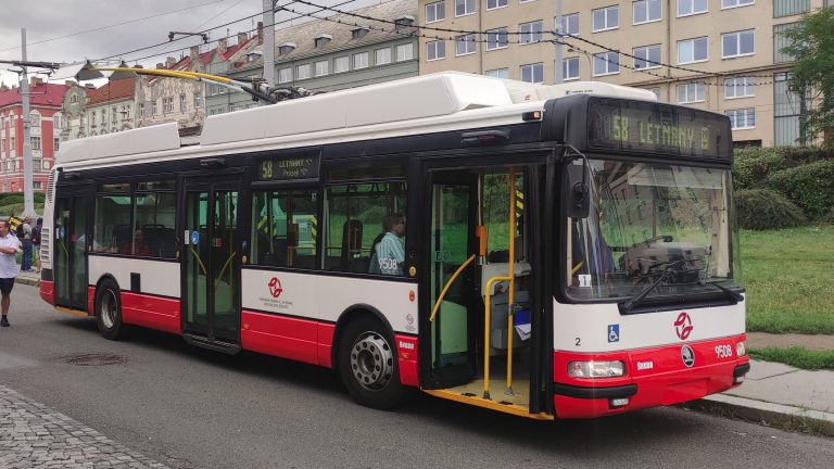 Франківськ може отримати шість тролейбусів з Чехії 1 Trolleybus Skoda 24Tr DPP 9508