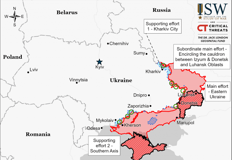 В ISW назвали подальші цілі Путіна після захоплення Луганщини (МАПИ) 11 1 1