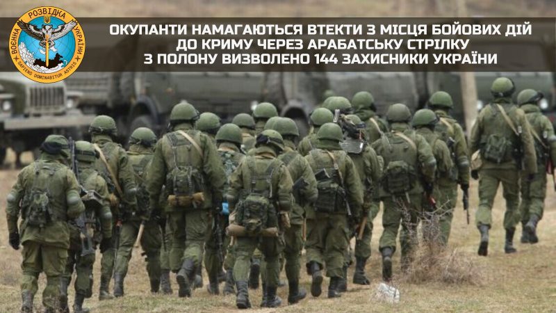 Вдень переховуються: російські солдати вночі намагаються втекти від війни до Криму