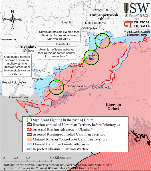 Kherson and Mykolaiv Battle Map Draft July 112022
