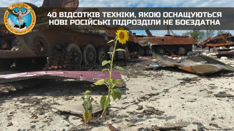 40% техніки, якою оснащуються російські війська не боєздатна - ГУР 7 40% техніки, якою оснащуються російські війська не боєздатна - ГУР
