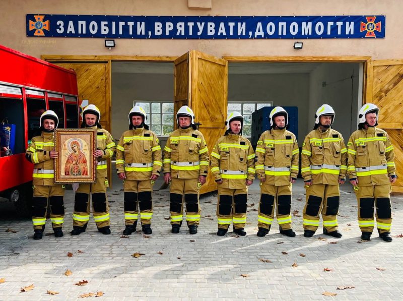 На Богородчанщині відкрили підрозділ добровільної пожежної команди (ФОТО)