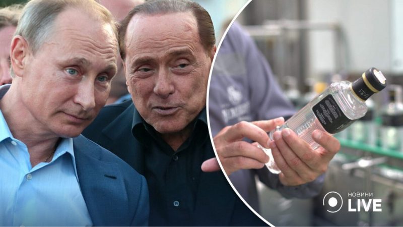 Прийняв 20 пляшок горілки від Путіна: італійський політик Берлусконі порушив санкції ЄС