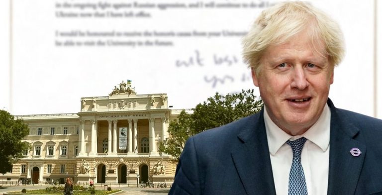 Борис Джонсон став Почесним доктором Львівського університету 11 BDj
