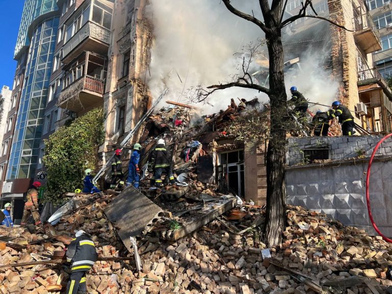 Кількість загиблих у житловому будинку в Києві зросла до чотирьох 4 photo 2022 10 17 13 48 43