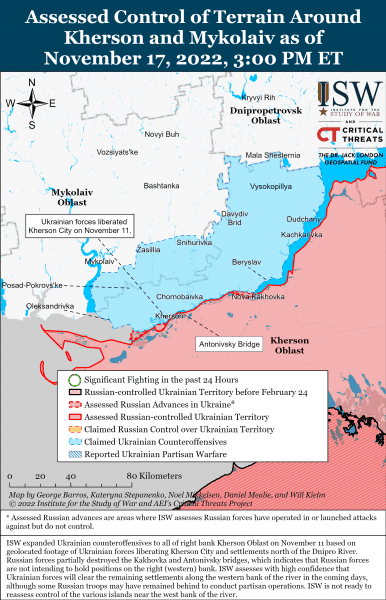 Kherson Mykolaiv Battle Map Draft November 172022