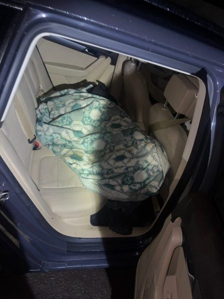 Ухилянт під ковдрою: на Закарпатті дівчина намагалася вивезти 32-річного чоловіка за кордон (ФОТО, ВІДЕО)