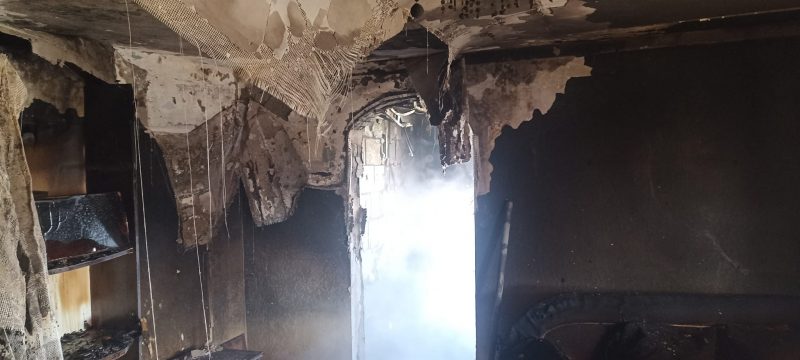 На Косівщині на Стрітення в найкоротші терміни загасили пожежу в житловому будинку (ФОТО)