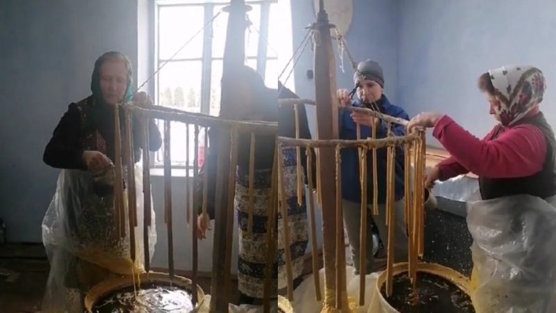 Жінка має вилити віск 375 разів: на Тернопільщині зберігають традицію лиття стрітенських свічок