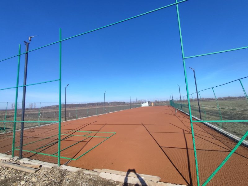Буде своєрідним магнітом: у Заболотівській громаді будують тенісний корт (ФОТО)