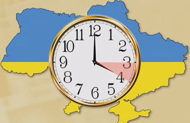 summer time clock ukraine