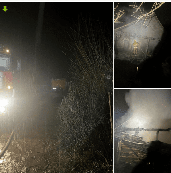 Пожежа на Богородчанщині: згоріло 3 тони сіна, частково покрівля та перекриття (ФОТО)