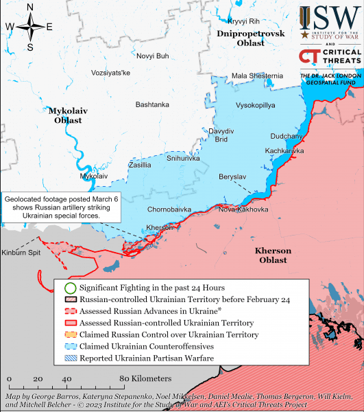 Kherson Mykolaiv Battle Map Draft March 312023