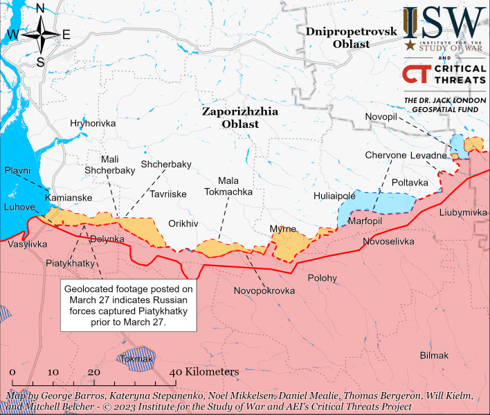 Zaporizhia Battle Map Draft March 312023