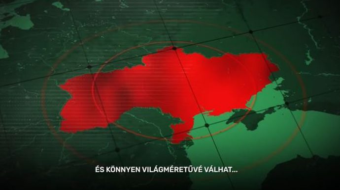 У ролику уряду Угорщини про «мир» в Україні Крим став частиною РФ