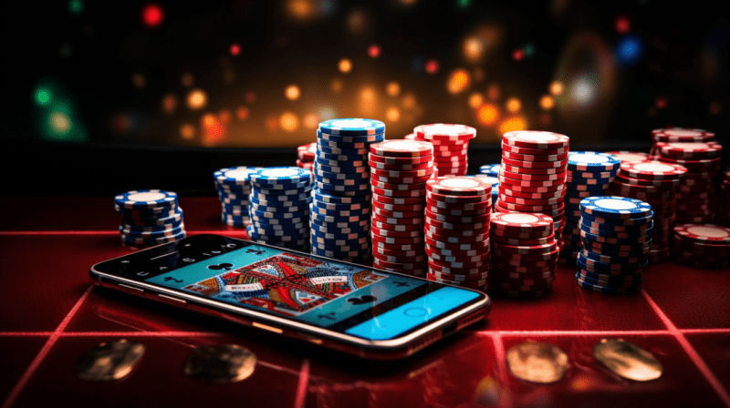 Pl Name mobile online casino in a smartphone that lies on a tab 9531b1c8 e696 4ba7 a73c ae5ed9241350
