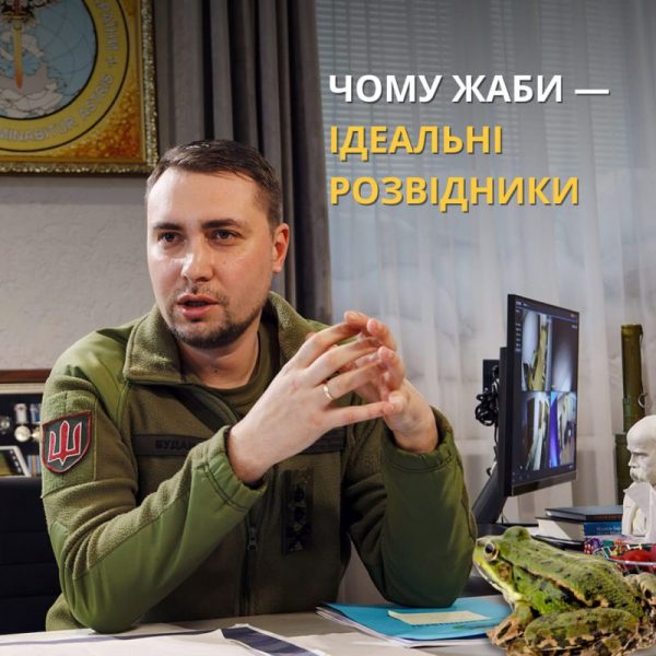 Не просто так: чому Буданов тримає у своєму кабінеті жабу