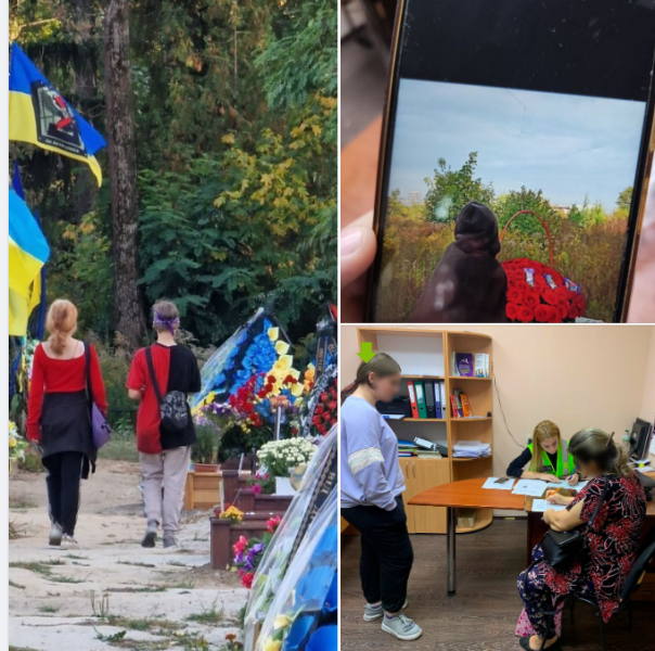 "Недитячі розваги": у Києві розшукали підлітків, які обкрадали могили військових (ФОТО)