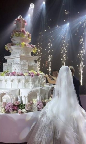 Півтисячі гостей та 8-поверховий торт: як експравоохоронці біля Львова весілля гуляли (ФОТО)