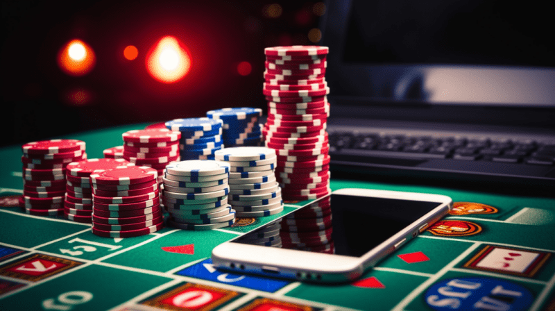 plname. mobile online casino in a smartphone that lies on a tab 387c825c 86b2 425a 9001 8b179f3969bb
