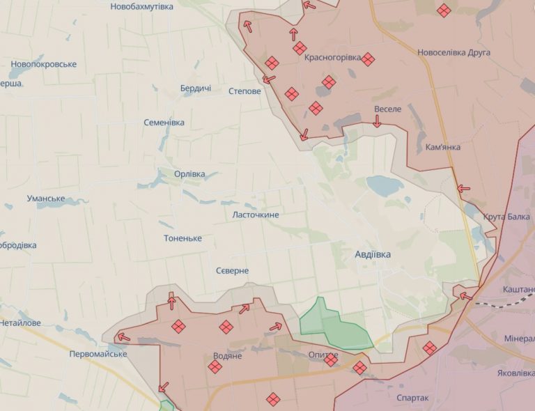 ЗСУ контратакували поблизу Авдіївки та мають успіхи у просуванні, - ISW 4 2 7