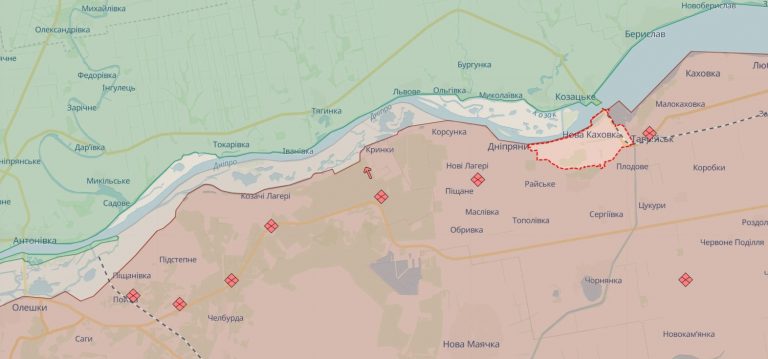 Українські війська перерізали дорогу Олешки-Нова Каховка – ISW 11 4488bd26c27c7036 1