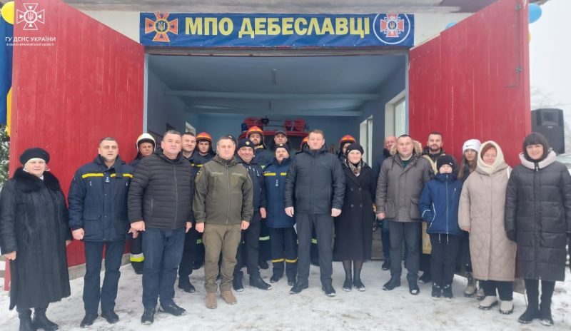 На Коломийщині відкрили добровільну пожежну команду: обслуговуватиме 17 сіл (ФОТО)
