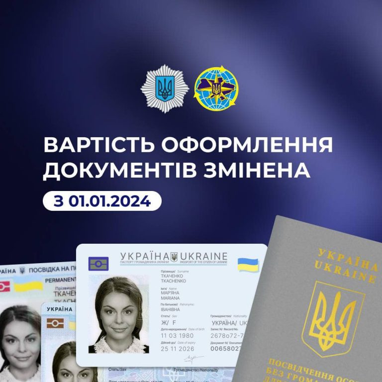 В Україні подорожчало оформлення ID-картки та посвідки на проживання