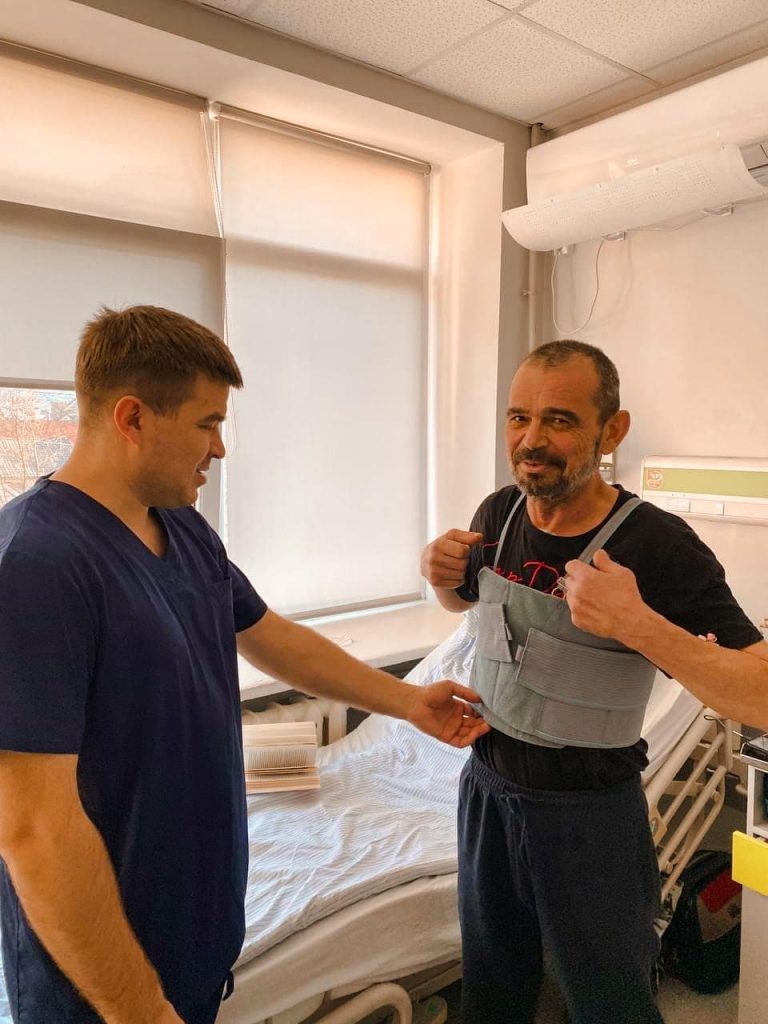 У Франківську прооперували чоловіка з гострим розшаруванням аневризми аорти: як він почувається (ФОТО) 13 422391717 693631132940263 1230631029812573696 n