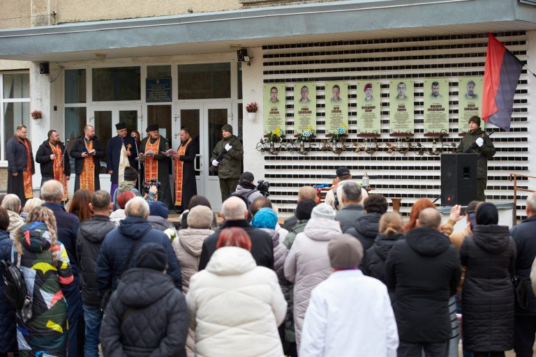 У Франківську відкрили анотаційні дошки в пам'ять про чотирьох полеглих воїнів (ФОТО) 7 425321454 978589130504010 4285944672532505484 n