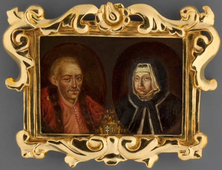 Історична мандрівка. Івано-Франківськ рік з роком: 1664 -1665 9 1280px Andzh. Pototskyj ta Anna z Rysinskyh