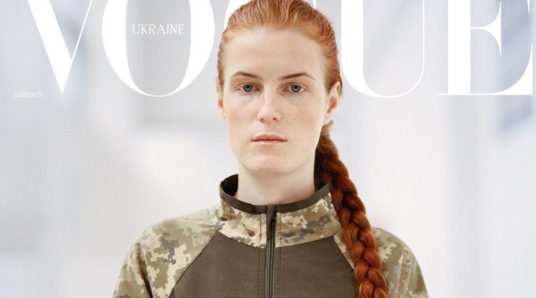 21-річна кулеметниця з Прикарпаття стала героїнею обкладинки українського Vogue 13 1b55f54efb745253299fc14e8aaca5a1