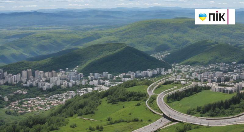 "Витвір мистецтва": як штучний інтелект бачить дороги Прикарпаття через 10 років (ФОТО) 8 Default An ideal asphalt road in Ukraine the city is in the fo 0 scaled