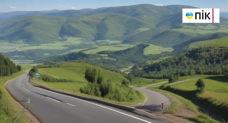 "Витвір мистецтва": як штучний інтелект бачить дороги Прикарпаття через 10 років (ФОТО) 5 Default The road is made according to the latest technologies 0 2 scaled