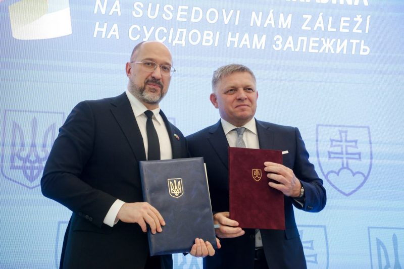 Прем'єр Денис Шмигаль повідомив про результати візиту до Словаччини