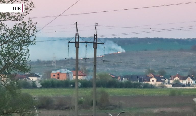 В Івано-Франківському районі горять поля неподалік міста Тисмениця (ФОТО) 2 IMG 0649