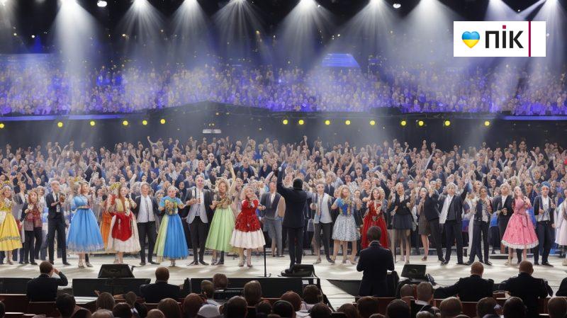 Як штучний інтелект бачить проведення Євробачення у Франківську (ФОТО) 9 Default A song contest in a Ukrainian city famous European sin 1 6 scaled